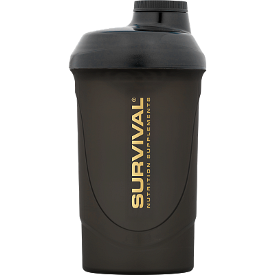 Šejker Survival Gold - 600 ml (čierny)