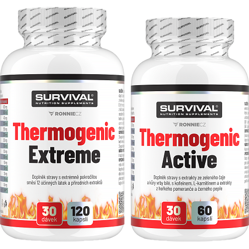 Thermogenic Extreme + Thermogenic Active zadarmo