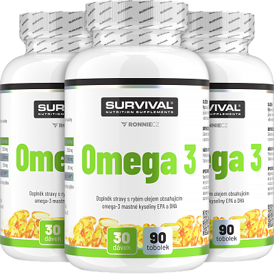 Omega 3 - akcia 2+1 zadarmo