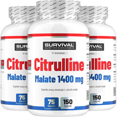 Citrulline Malate 1400 mg - akcia 2+1 zadarmo