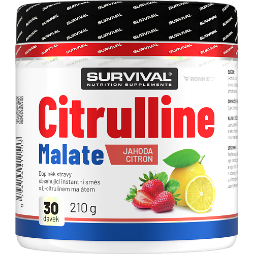 Citrulline Malate - 210 g, mango-pomaranč