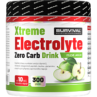 Xtreme Electrolyte Zero Carb Drink - 300 g, citrón-limeta