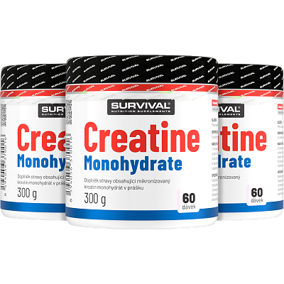 Creatine Monohydrate - akcia 2+1 zadarmo