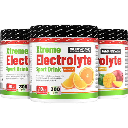 Xtreme Electrolyte Sport Drink - akcia 2+1 zadarmo