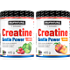 Creatine Monohydrate Gentle Power - 480 g, limeta-jahoda