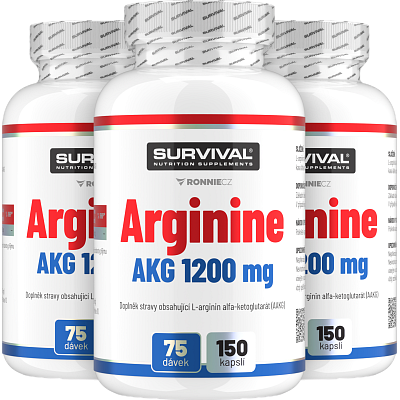 Arginine AKG 1200 mg - akcia 2+1 zadarmo