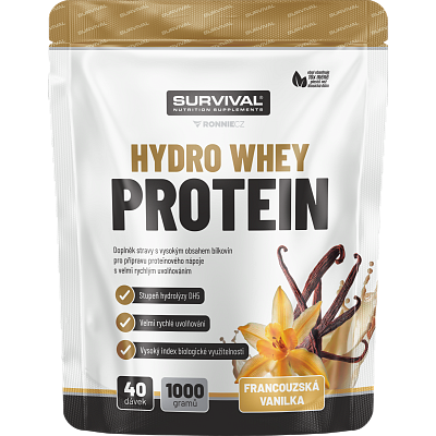 Hydro Whey Protein - 1000 g, francúzska vanilka