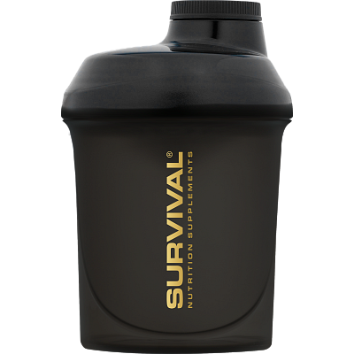 Šejker Survival Gold - 300 ml (čierny)