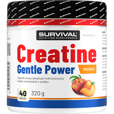Creatine Monohydrate Gentle Power - 320 g, cola-citrón (cuba libre)