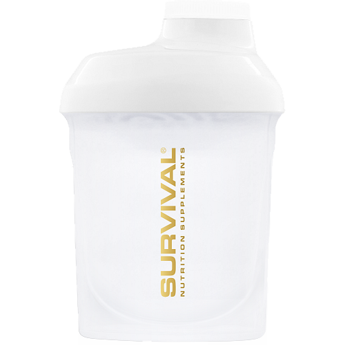Šejker Survival Gold - 300 ml (biely)