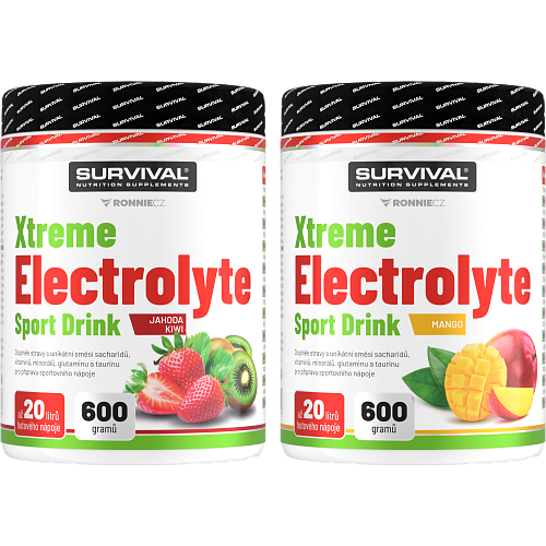 Xtreme Electrolyte Sport Drink - akcia 600 g + 600 g