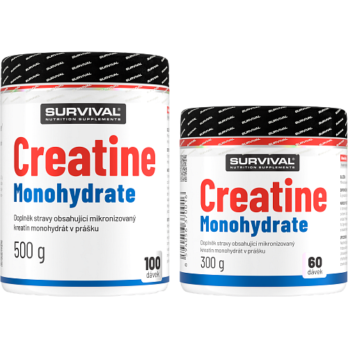 Creatine Monohydrate - akcia 500 g + 300 g zadarmo
