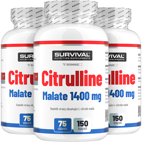 Citrulline Malate 1400 mg - akcia 2+1 zadarmo