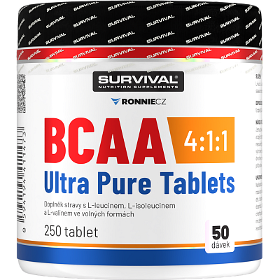 BCAA 4:1:1 Ultra Pure Tablets - 250 tbl