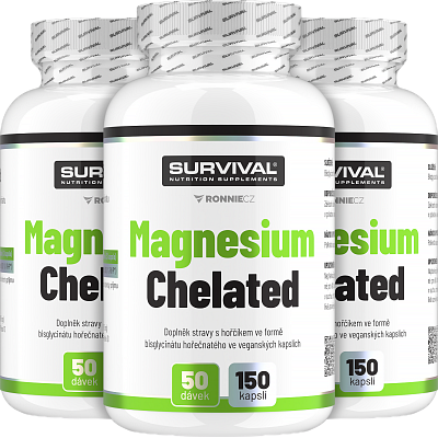 Magnesium Chelated - akcia 2+1 zadarmo
