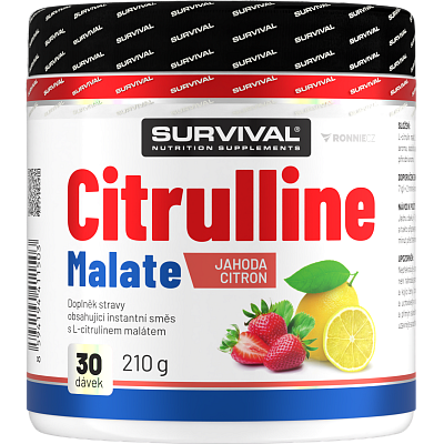 Citrulline Malate - 210 g, mango-pomaranč