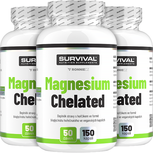 Magnesium Chelated - akcia 2+1 zadarmo