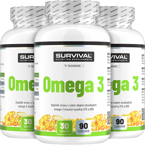 Omega 3 - akcia 2+1 zadarmo