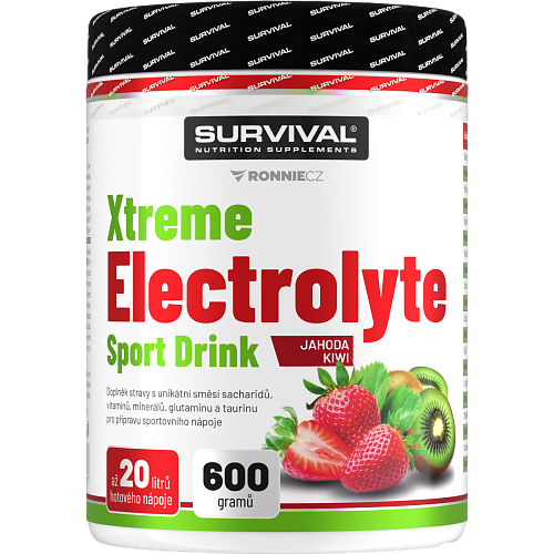 Xtreme Electrolyte Sport Drink - 600 g, pomaranč