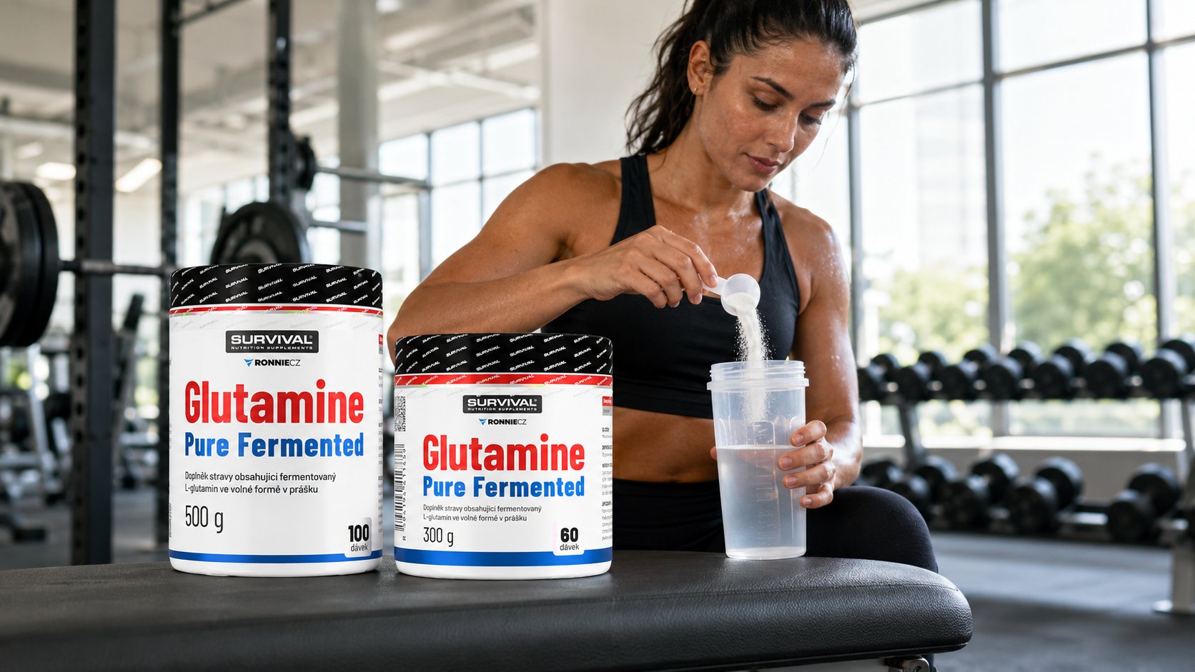 Glutamín: aminokyselina, po ktorej telo siahne ako prvej, keď je toho naň priveľa