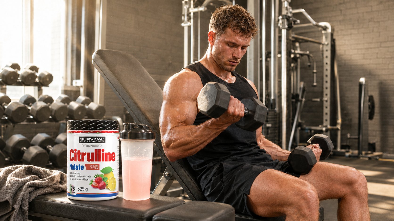 Citrulline Malate: prečo zaistí lepšiu pumpu a ako ho správne užívať