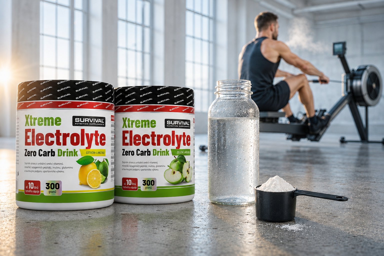 Xtreme Electrolyte Zero Carb: iontový nápoj bez cukru pre nízkosacharidový tréning