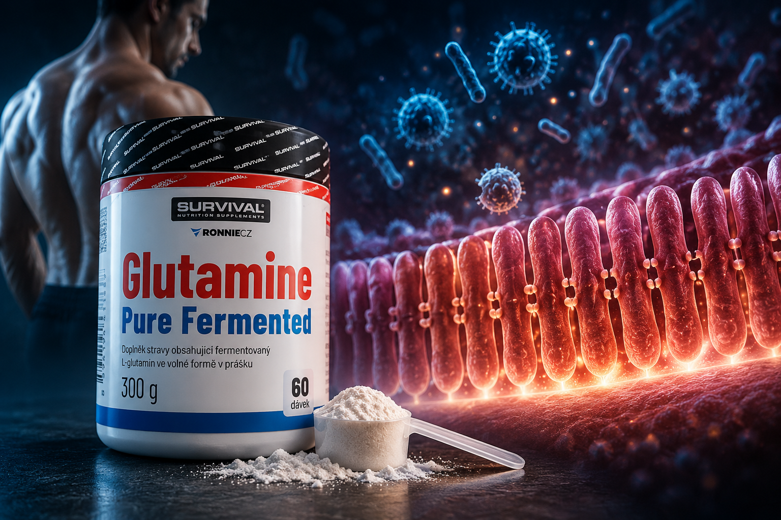 Glutamín: aminokyselina, na ktorú športovci zabúdajú — a zbytočne