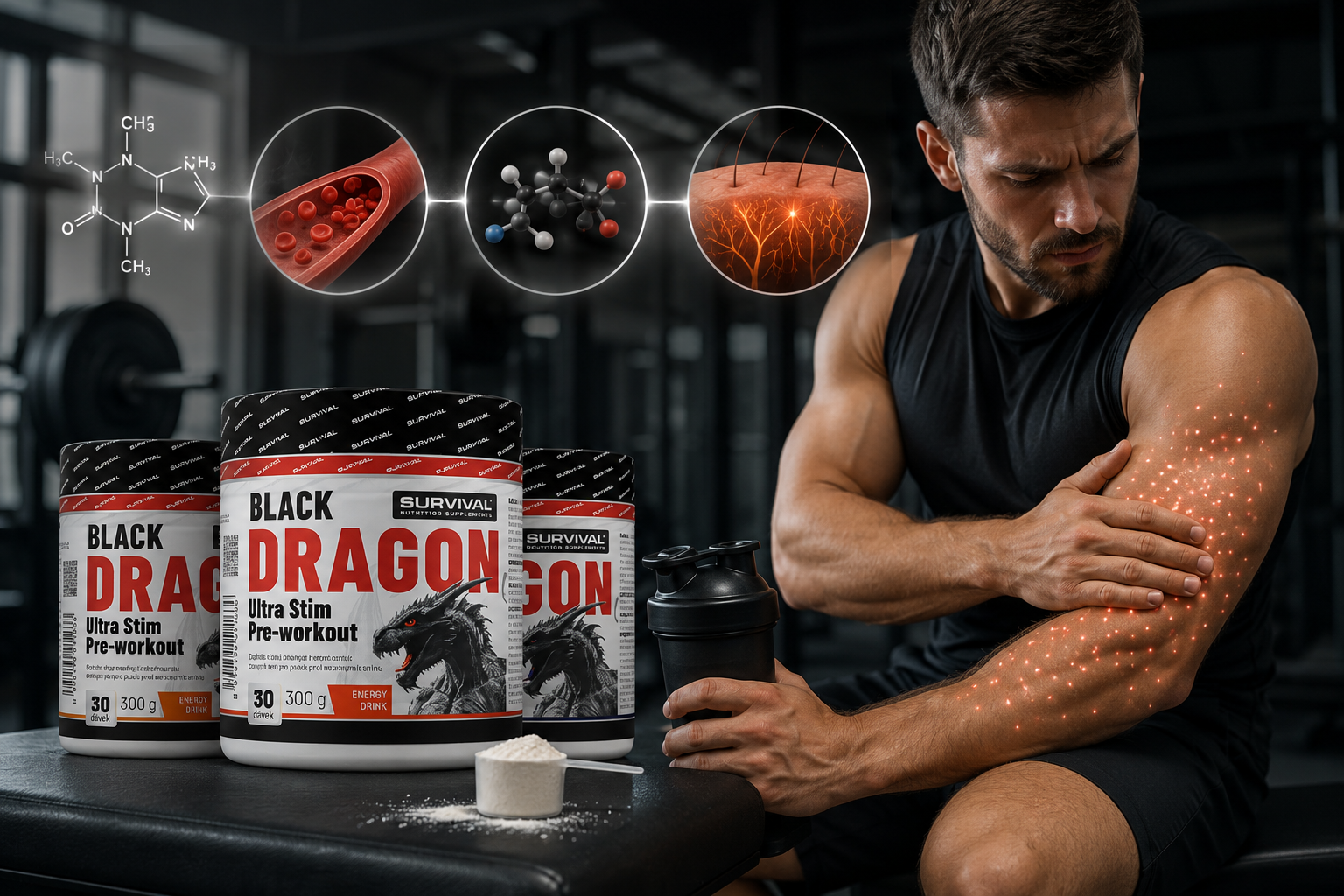 Pre-workout suplementy: čo sa skutočne deje v tele po kofeíne, nitrátoch a beta-alaníne