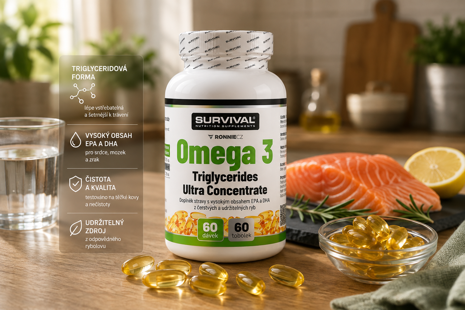 Omega-3 mastné kyseliny: ako spoznať kvalitný rybí olej
